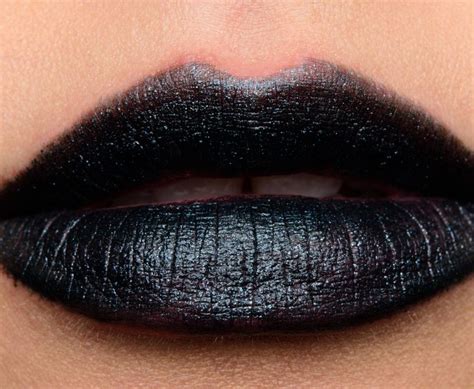 Maybelline Gunmetal Color Sensational Matte Metallics Lipstick Review And Swatches Maybelline