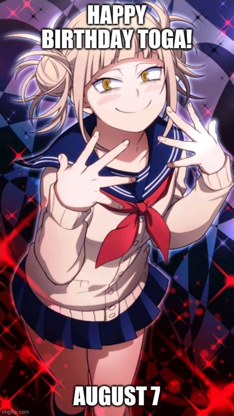 Happy Birthday Toga Imgflip