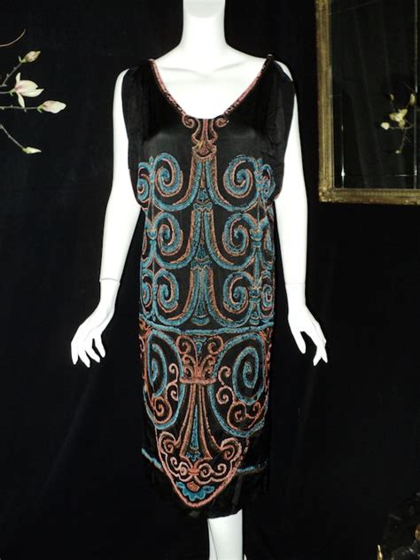 Callot Soeurs Original 1920s Beaded Dress Museum Qual… Gem