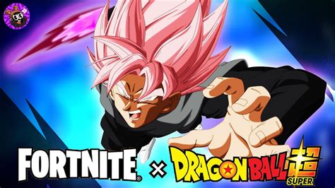 Viene Skin De Goku Black Fortnite X Dragon Ball Youtube