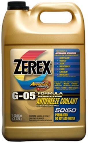 Zerex Zxg Ru G Antifreeze Coolant Gallon Autoplicity