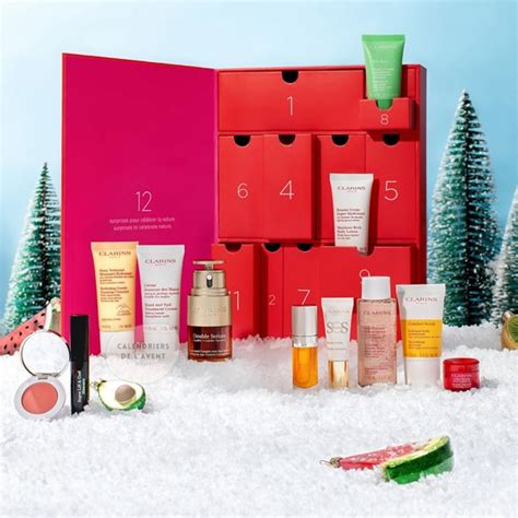 Calendrier De L Avent Clarins Jours Son Contenu