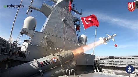 Roketsan Test Fires New Coastal Variant Of Atmaca Missile Naval News