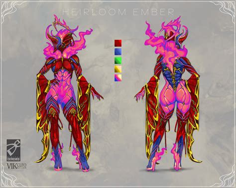 Vik Cleo Naturin Warframe Ember Heirloom