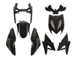 Kit De Carenados Tunr New Design Para Yamaha Aerox Negro