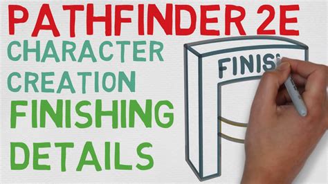 How To Make A Character In Pathfinder 2e 10 Finishing Details