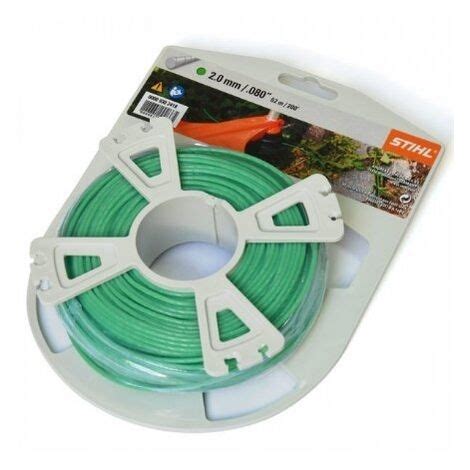 Stihl Fil De Tonte Rond Silencieux Mm X M Vert