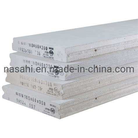 Nasahi JIS Product Autoclaved Lightweight Concrete 175mm Internal Wall