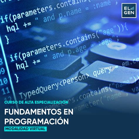 Curso Fundamentos En Programaci N Elgen