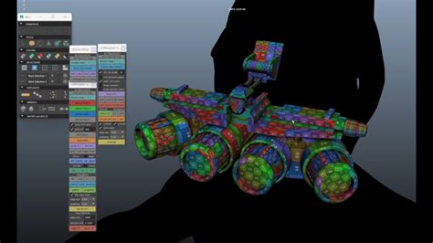 Maya Hard Surface Modeling And Uv Unwrap Night Visor Youtube