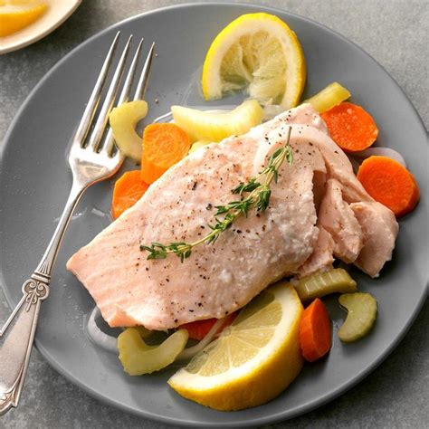 Simple Poached Salmon Recipe How To Make It Taste Of Home