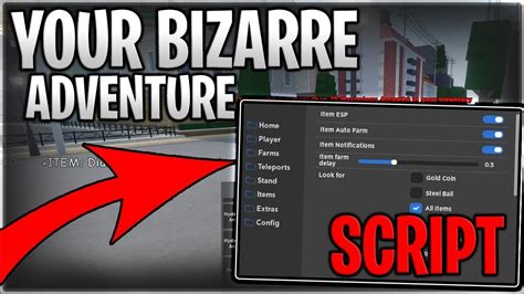 Yba Your Bizarre Adventureyba Script Hack Give Stands Item Farm Arrows Auto Farm Youtube