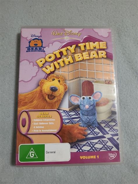 Bear In The Big Blue House Potty Time With Bear Dvd