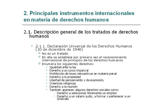 El Sistema De Protección Internacional De Los Derechos Humanos Y Los