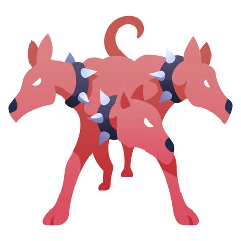 Cerberus Maxicons Flat Icon