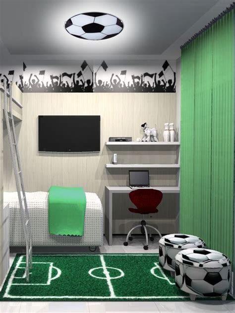 Ideias Para Decorar Quarto De Menino O Tema Futebol