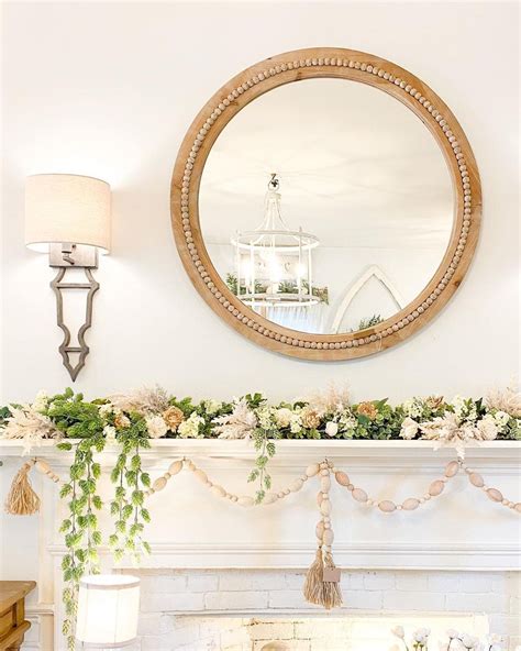 Dainty Garland For A Living Room Mantel Soul Lane