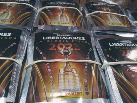 Copa Libertadores 2023 40 Sobres De Figuritas Panini