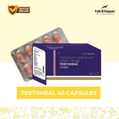 Testosterone Undecanoate 40 Mg Capsules At ₹ 132 Stripe Testosterone Undecanoate Capsule In