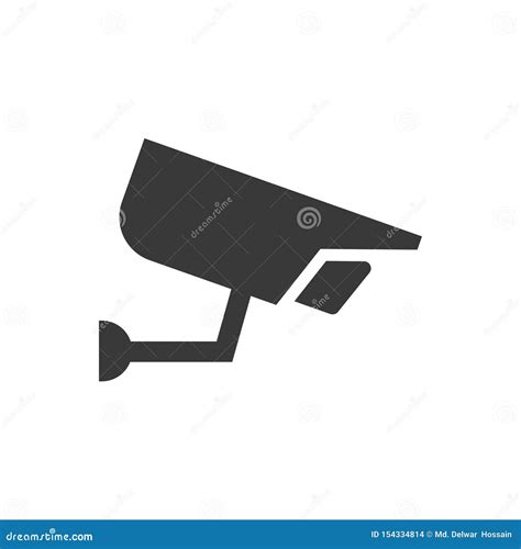 Icono De La C mara De Seguridad Ilustración del Vector Ilustración de