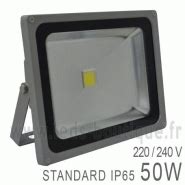 Clairage De Chantiers Projecteur Led Cob W Ext Rieur Ip Gris