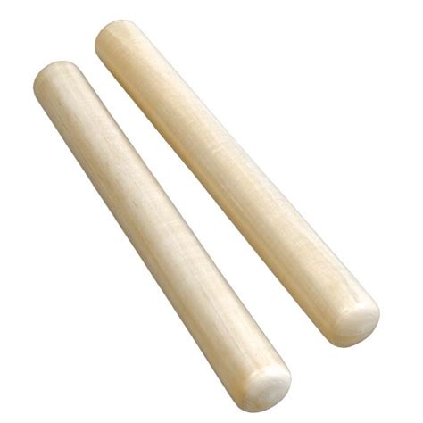 DOBANI DOBANI Whitewood Rhythm Sticks (Claves) - Pair by OJ Commerce RSWH - $4.46