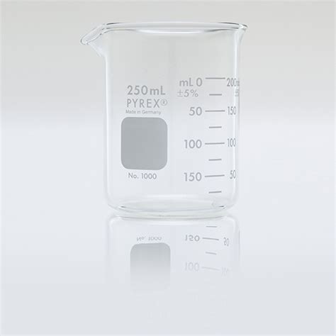 Pyrex Glass Beaker 250ml Sea Th