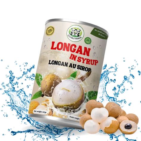 Double Panda Longan In Syrup 567g