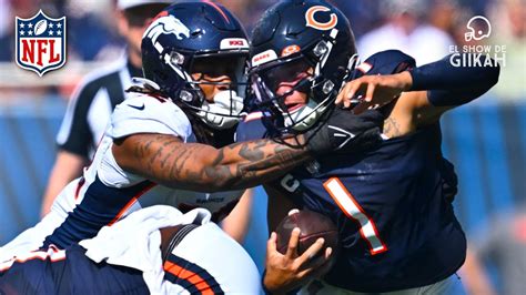 Denver Broncos Vs Chicago Bears 2023 Semana 4 De La NFL YouTube