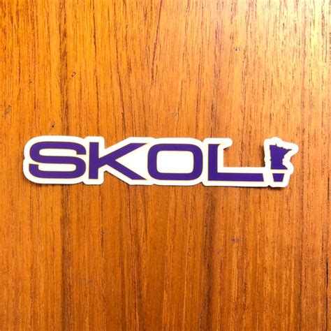 Skol Vikings Etsy