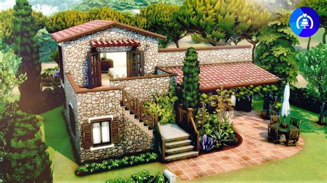 An Artist S Rendering Of A House In The Middle Of Trees And Bushes With