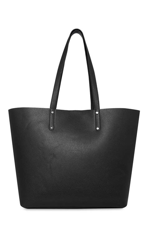 Black Tote Bag Tote Bags For School Primark Bags Bags