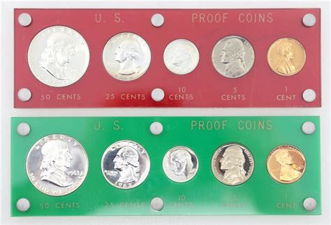 Lot Detail 1960 1963 UNITED STATES SILVER PROOF SETS