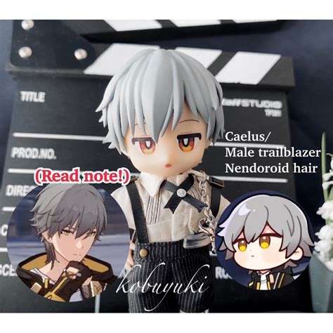 Jual Caelus Male Trailblazer Nendoroid Hair Rambut Honkai Star Rail