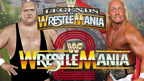 Legends Of Wrestlemania Hulk Hogan Vs King Kong Bundy Youtube