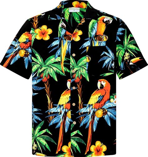 Hawaiihemdshop Hawaiiaans Overhemd Heren Hemd Katoen Grootte S