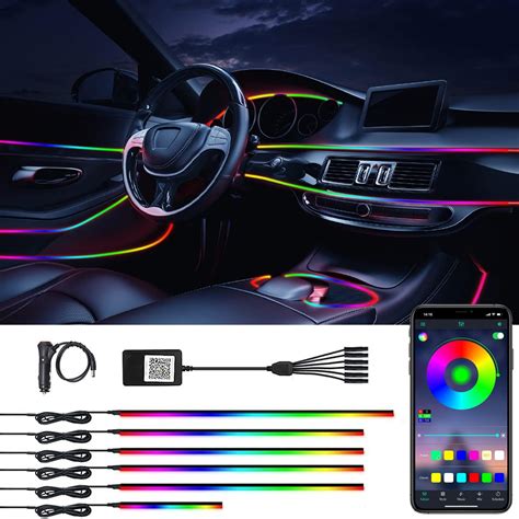 Amazon Dreamcolor Acrylic Car Led Interior Strip Lights In