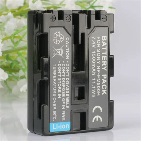 Lanfulang Np Fm H Li Ion Rechargeable Battery Pack For Sony Alpha