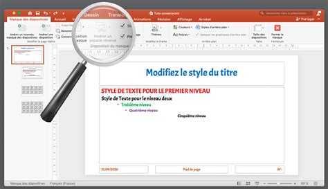 Cr Er Et Utiliser Efficacement Le Masque Des Diapositives De Powerpoint