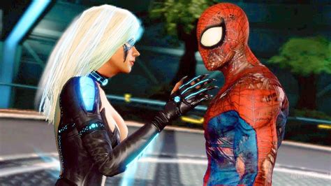 Black Cat Spiderman Edge Of Time