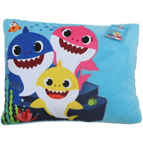 Baby Shark Decorative Plush Toddler Pillow - Walmart.com - Walmart.com