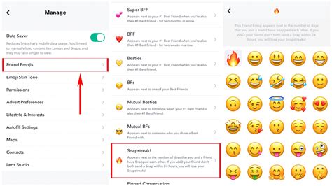 How to change emojis on Snap - Streak & Friends emojis