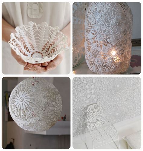 Doily Crafts And Diy Roundup — Very Shannon