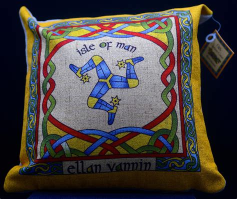 Isle of Man Celtic Cushion – Manx Inspirations