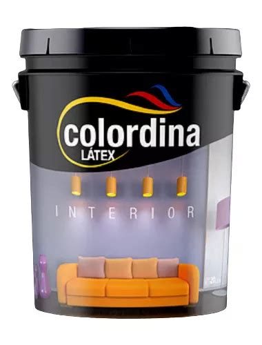 Pintura Latex Interior Lts Colordina Antihongo Lavable