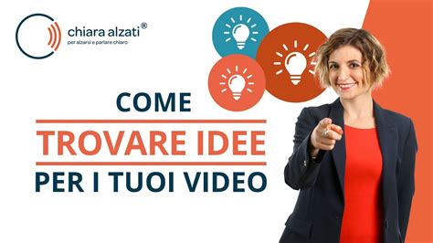 Come Trovare Idee Per I Tuoi Video YouTube