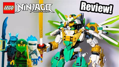 This Set Looks Awesome Lloyd S Titan Mech Review Lego Ninjago Set