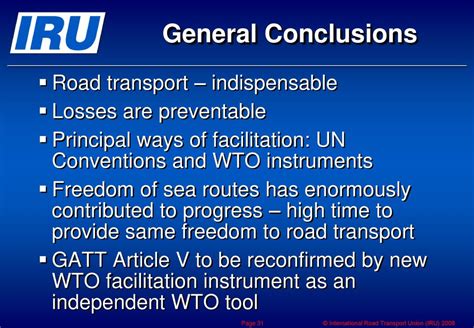 Trade Facilitation Impossible Without Facilitating Logistics Ppt