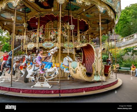 Montmartre Carousel At Night Hi Res Stock Photography And Images Alamy