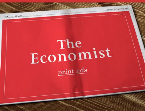 The Economist Print On Behance